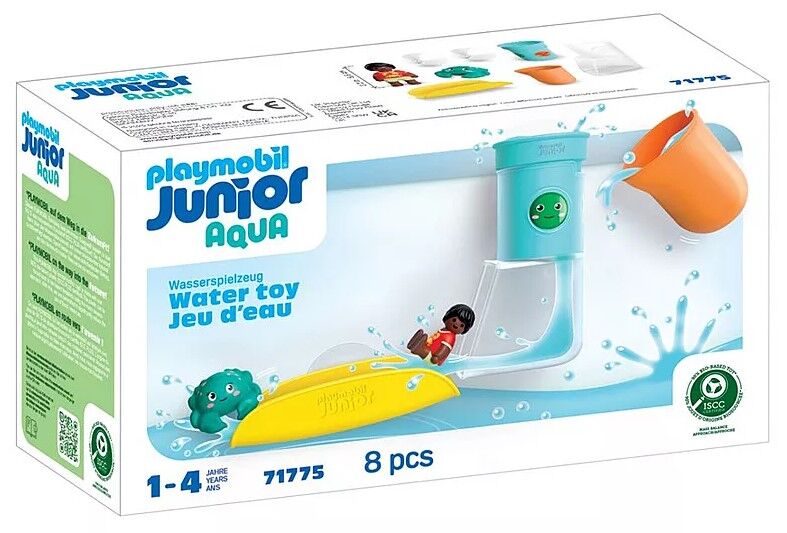 Playmobil JUNIOR AQUA - Pour and Play Water Tank with Slide