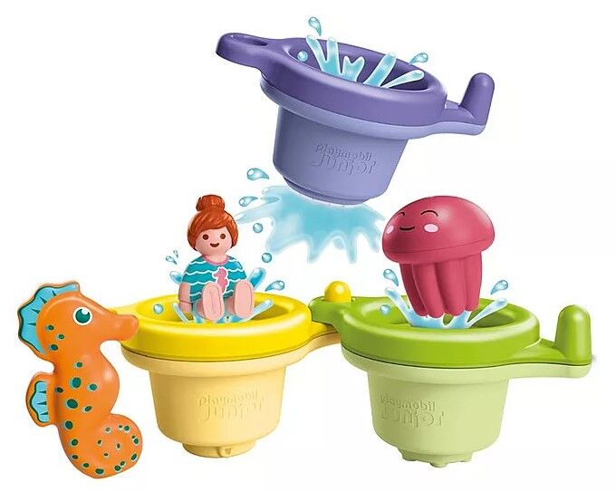 Playmobil JUNIOR AQUA - Floating Cups with Water Fun