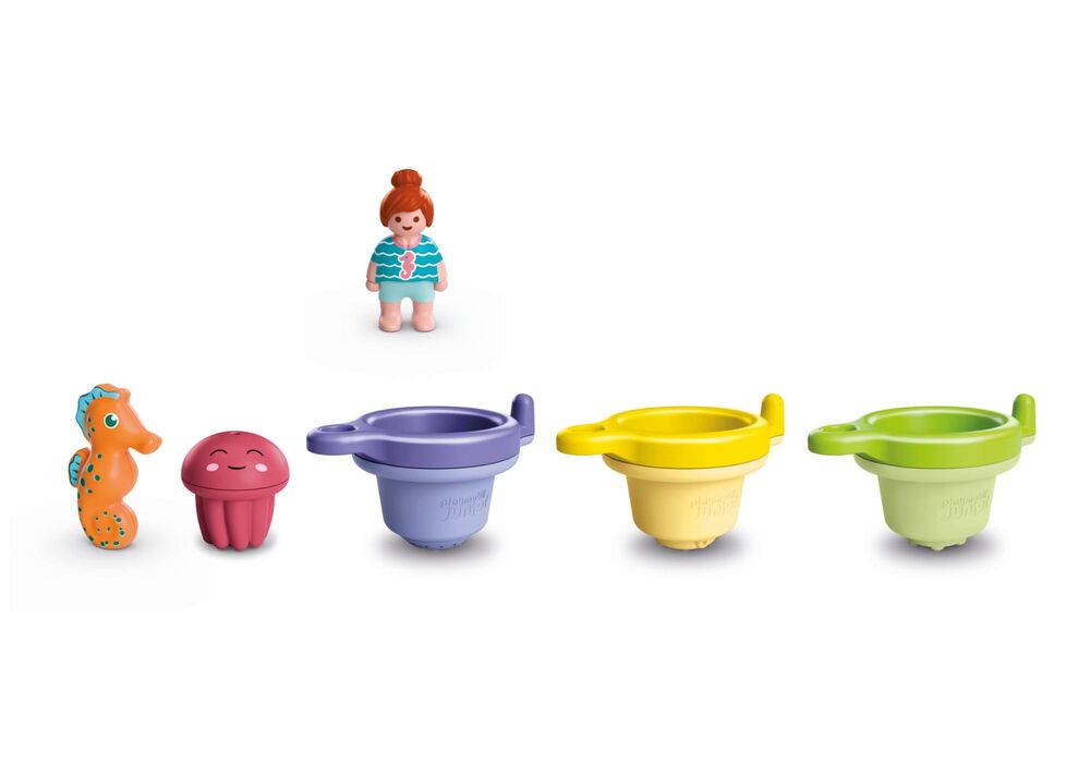 Playmobil JUNIOR AQUA - Floating Cups with Water Fun