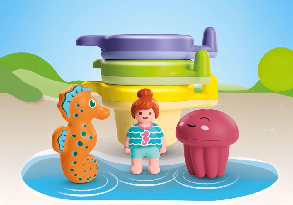 Playmobil JUNIOR AQUA - Floating Cups with Water Fun