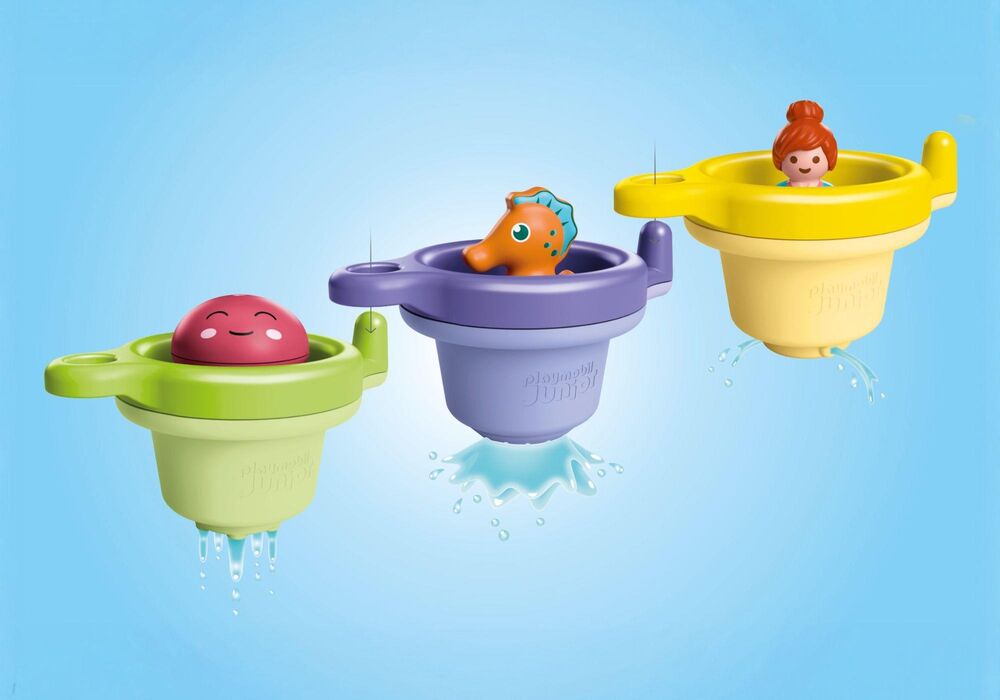 Playmobil JUNIOR AQUA - Floating Cups with Water Fun