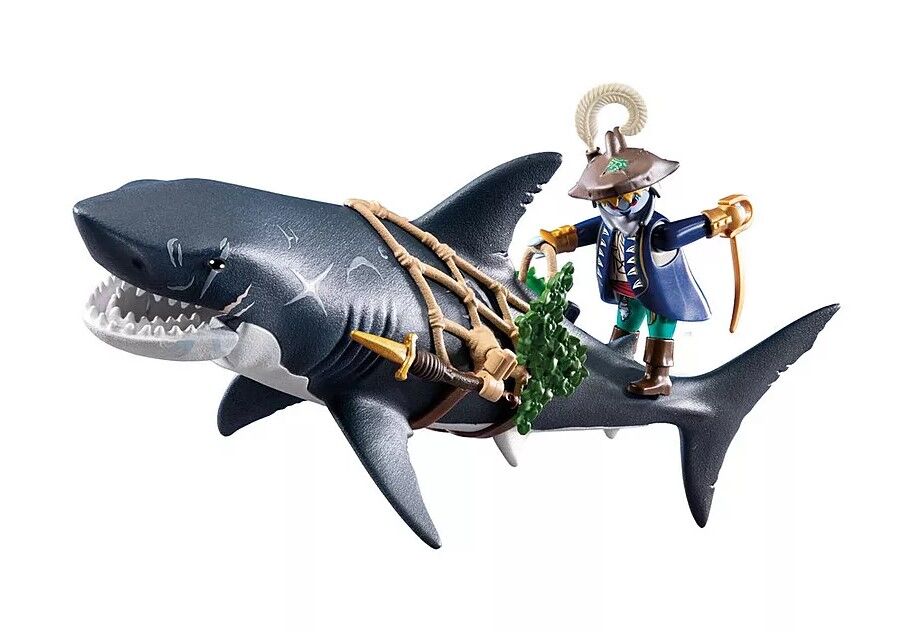 Playmobil Pirates - Giant Shark with Pirate
