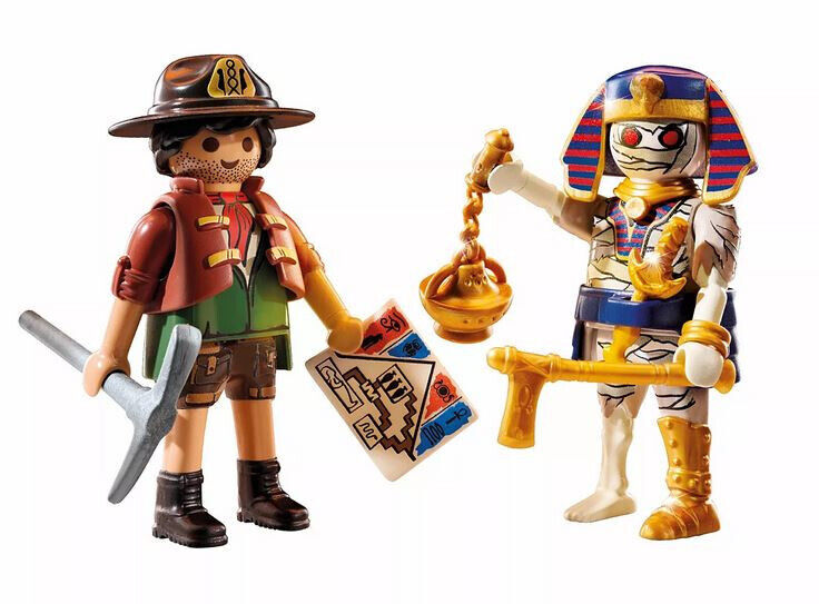 Playmobil - DuoPack Treasure Hunter and Mummy