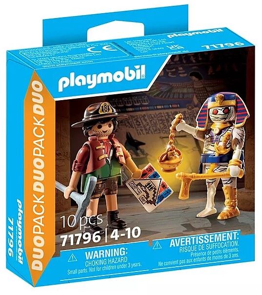 Playmobil - DuoPack Treasure Hunter and Mummy