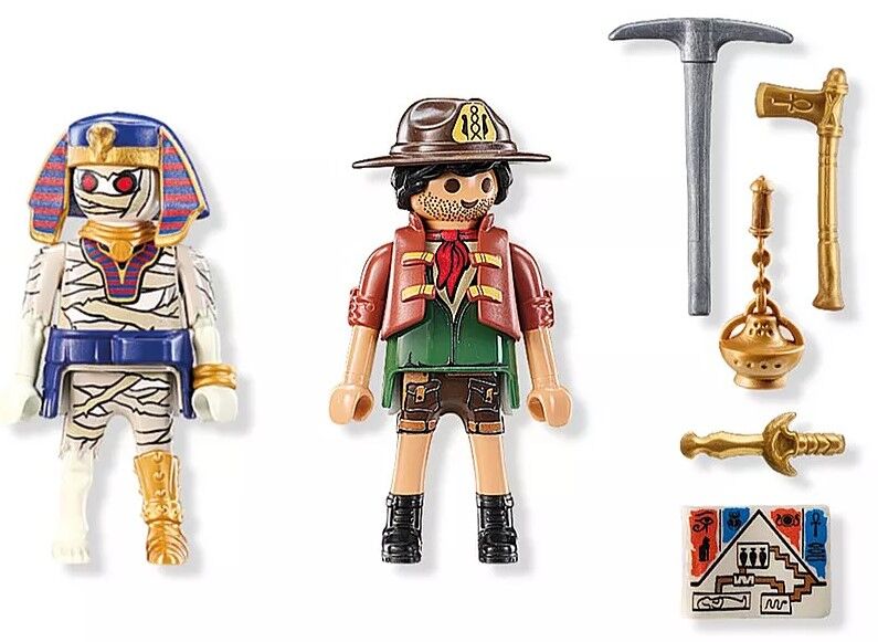 Playmobil - DuoPack Treasure Hunter and Mummy