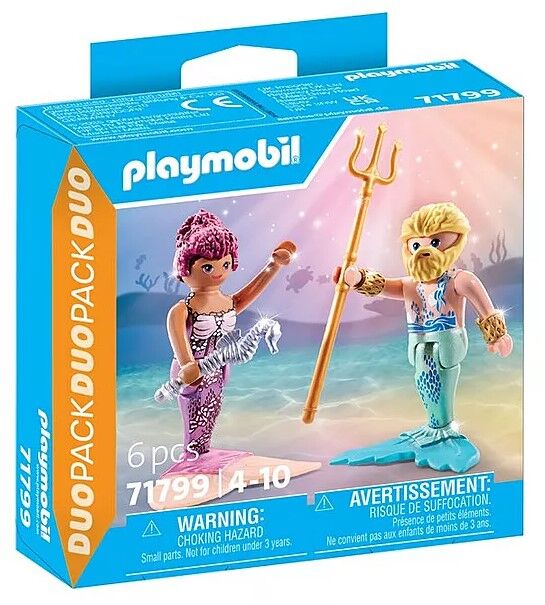Playmobil - DuoPack Mermaid and Triton