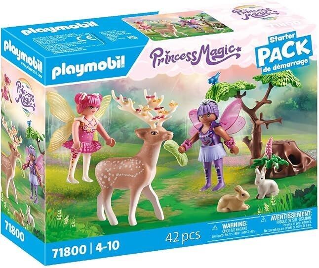Playmobil Princess Magic - Fairies with Forest Animals Starter Pack