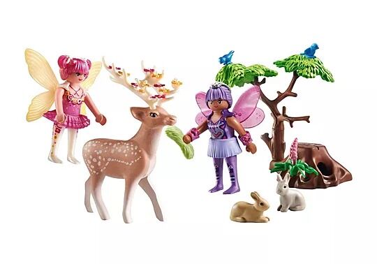 Playmobil Princess Magic - Fairies with Forest Animals Starter Pack