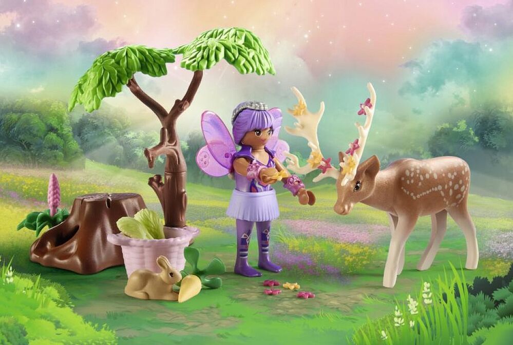 Playmobil Princess Magic - Fairies with Forest Animals Starter Pack