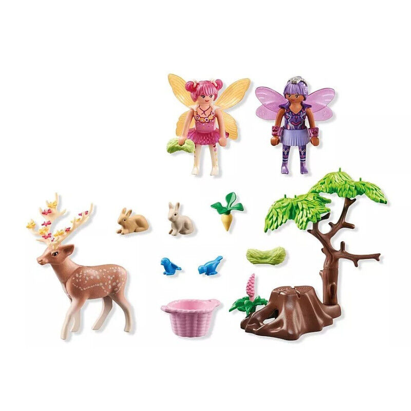 Playmobil Princess Magic - Fairies with Forest Animals Starter Pack