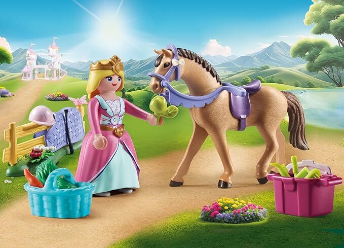 Playmobil Princess Magic - Princess with Horse Starter Pack