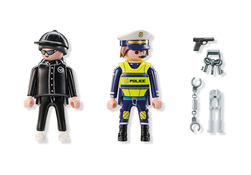 Playmobil DuoPack - Policeman and Burglar