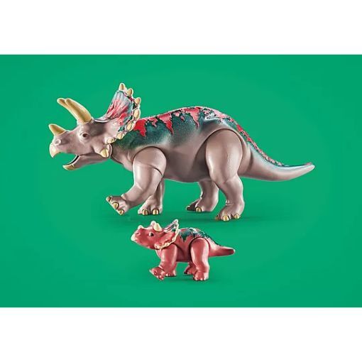 Playmobil Dinos - Triceratops Family