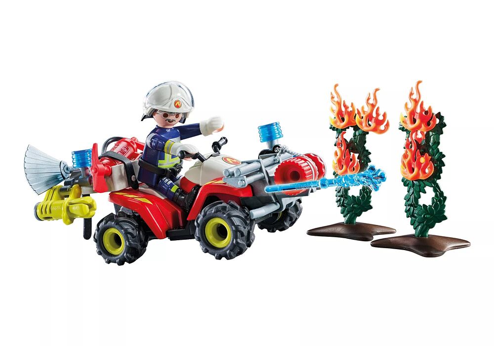 Playmobil Action Heroes - Firefighting Quad