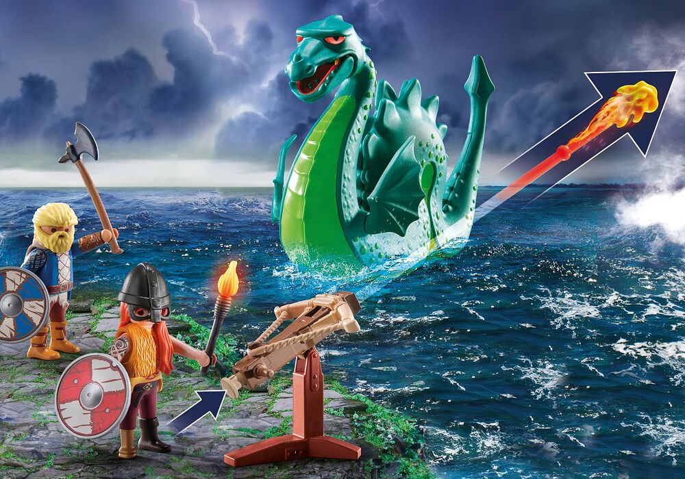 Playmobil - Vikings with Sea Monster