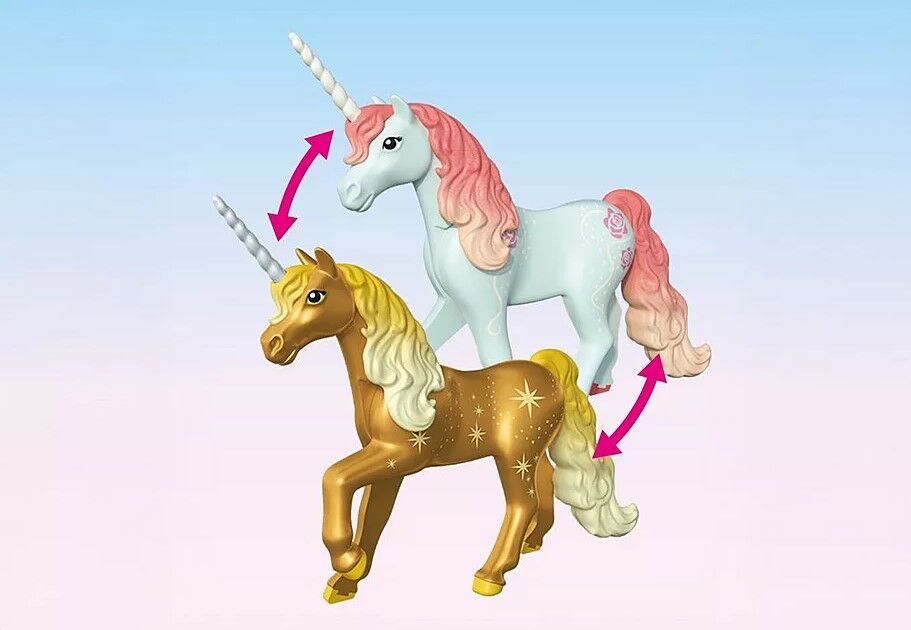 Playmobil - Cozy Fairy Home with Golden Unicorn