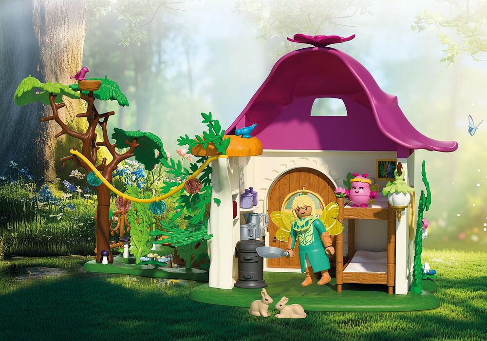 Playmobil - Cozy Fairy Home with Golden Unicorn
