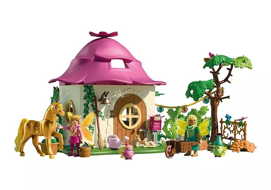 Playmobil - Cozy Fairy Home with Golden Unicorn