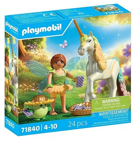 Playmobil - Rainbow Flower Unicorn with Fairy