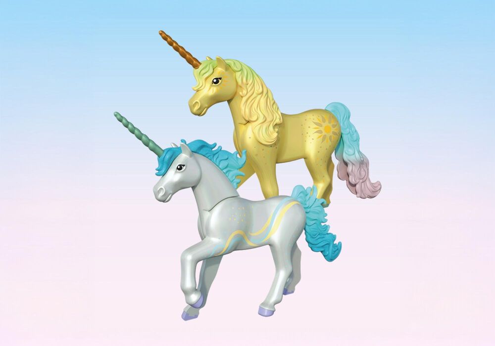 Playmobil - Rainbow Flower Unicorn with Fairy
