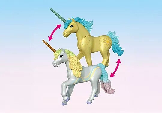 Playmobil - Rainbow Flower Unicorn with Fairy