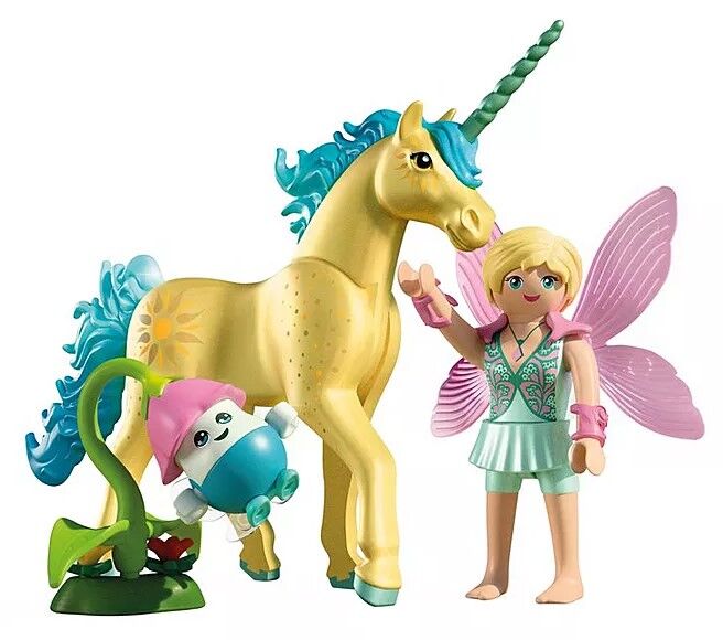 Playmobil - Sunshine Blossom Unicorn with Fairy