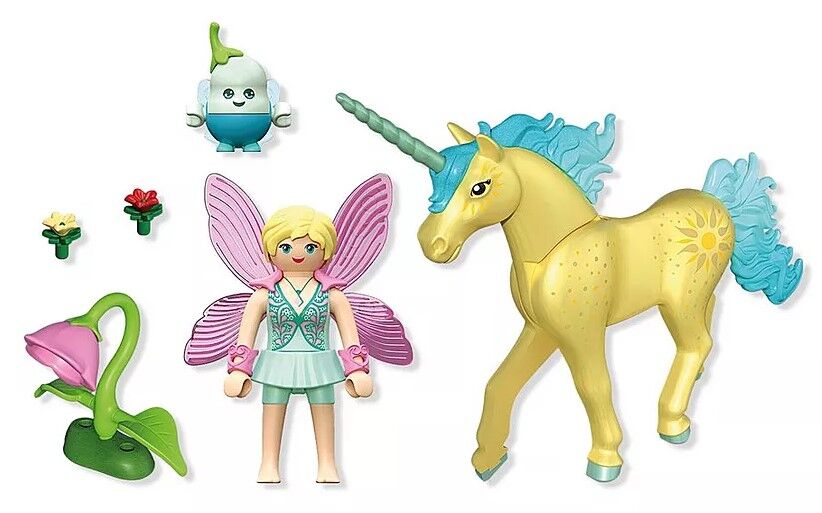Playmobil - Sunshine Blossom Unicorn with Fairy