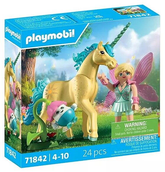 Playmobil - Sunshine Blossom Unicorn with Fairy