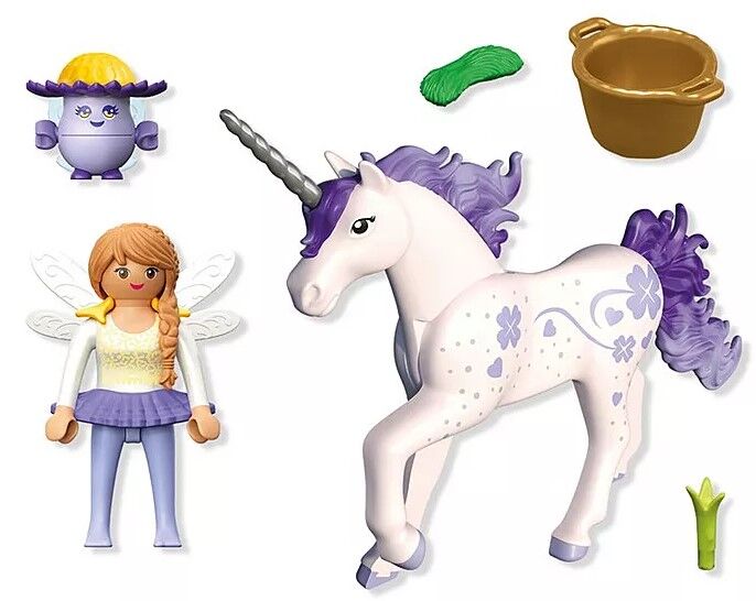 Playmobil - Lucky Lavender Unicorn with Fairy