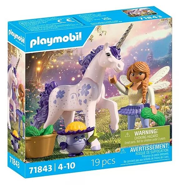 Playmobil - Lucky Lavender Unicorn with Fairy