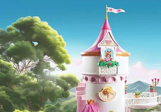 Playmobil Princess Magic - Princess Castle with Royal Couple