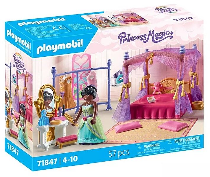 Playmobil Princess Magic - Bedroom with Dressing Room