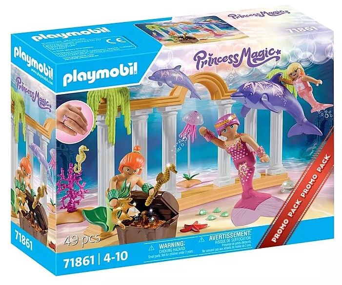 Playmobil Princess Magic - Mermaid Treasure with Dolphins