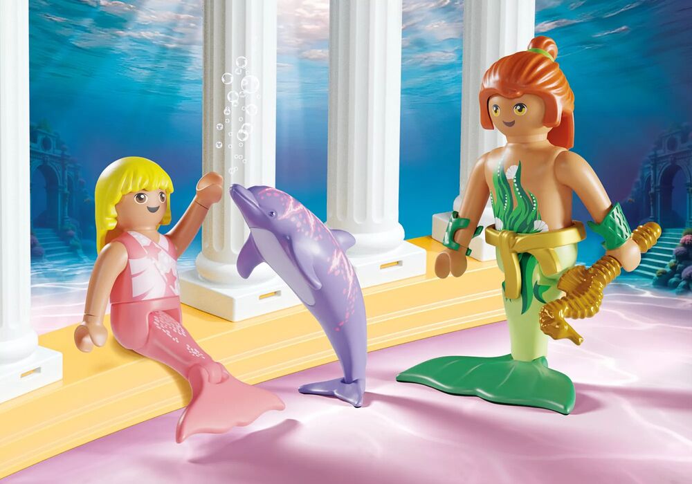 Playmobil Princess Magic - Mermaid Treasure with Dolphins