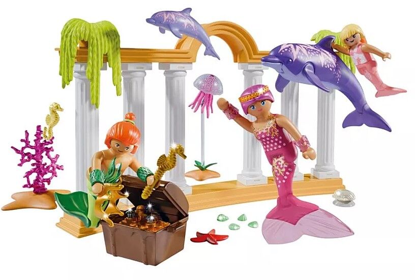 Playmobil Princess Magic - Mermaid Treasure with Dolphins