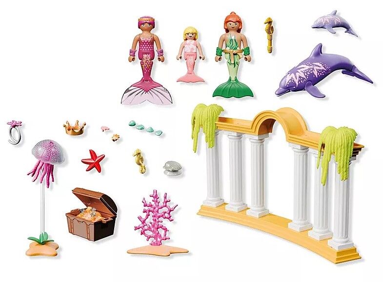 Playmobil Princess Magic - Mermaid Treasure with Dolphins