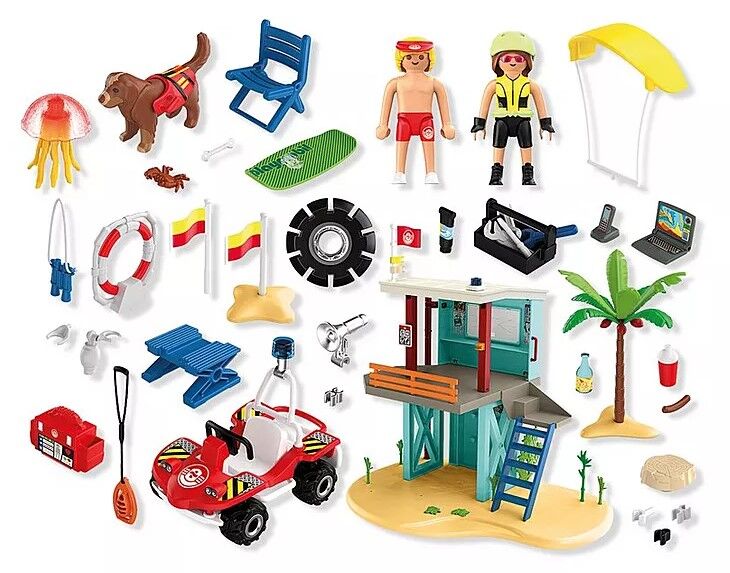 Playmobil My Life - Lifeguard Tower with Beach Buggy