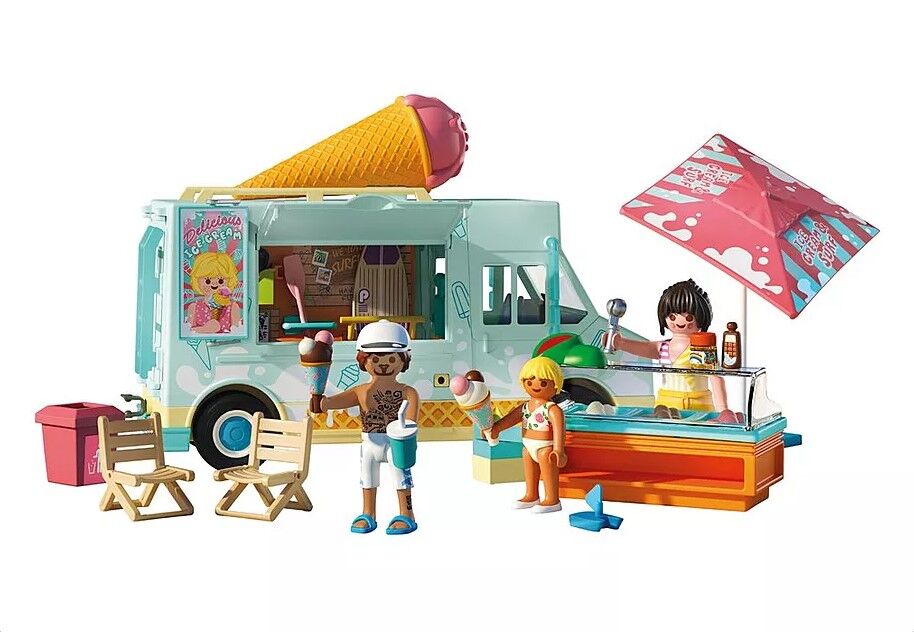 Playmobil My Life - Ice Cream Truck with Surf Shop