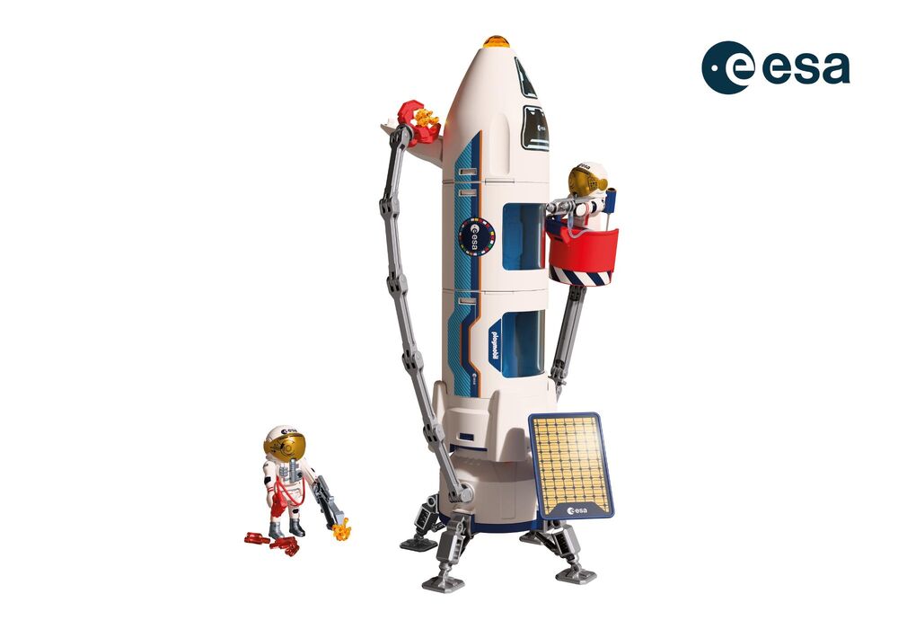 Playmobil ESA - Mars Research Rocket