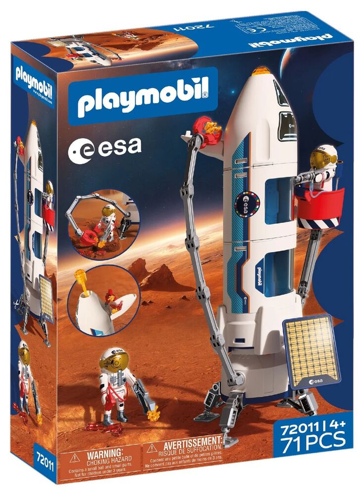 Playmobil ESA - Mars Research Rocket
