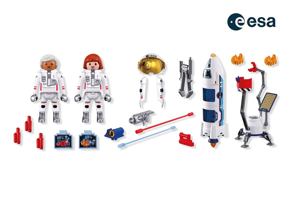Playmobil ESA - Mars Research Rocket