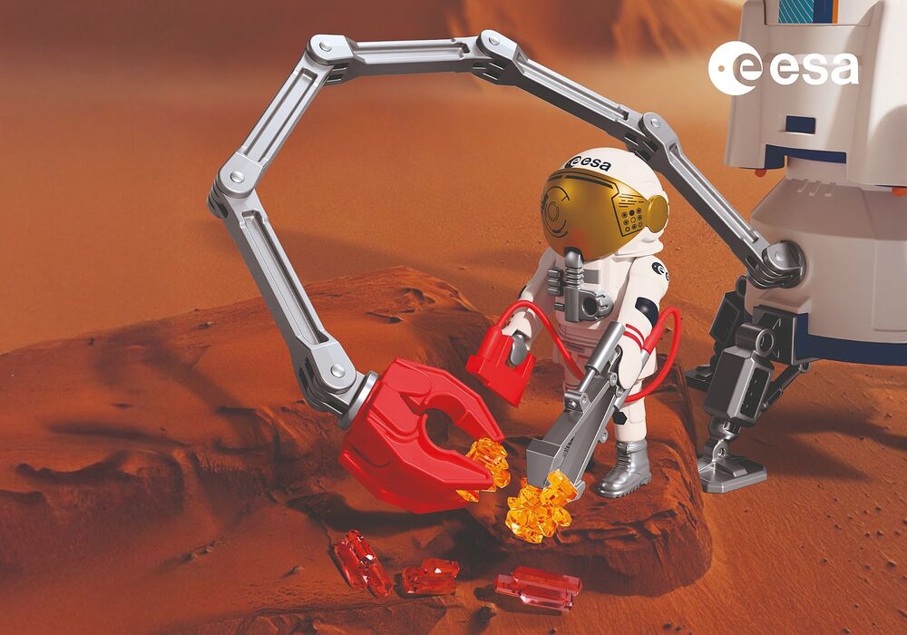 Playmobil ESA - Mars Research Rocket