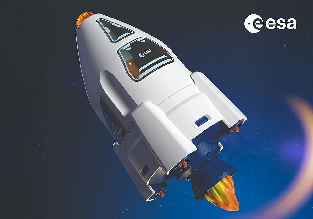 Playmobil ESA - Mars Research Rocket