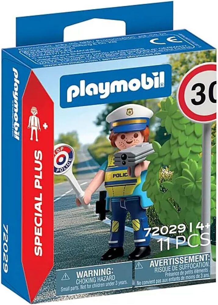 Playmobil City Action - Police Officer with Speed Detector