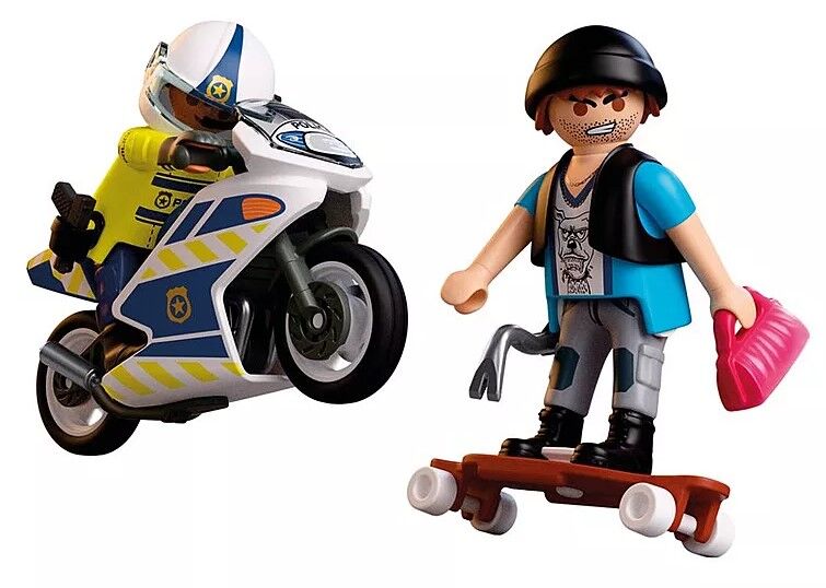 Playmobil City Action - Motorcycle Chase