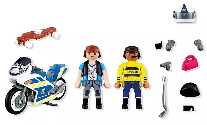 Playmobil City Action - Motorcycle Chase