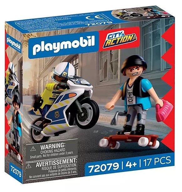 Playmobil City Action - Motorcycle Chase