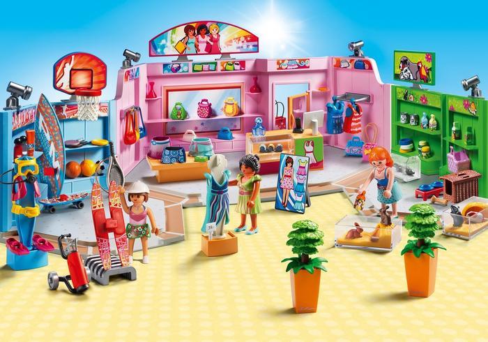 Playmobil City Life - Shopping Plaza