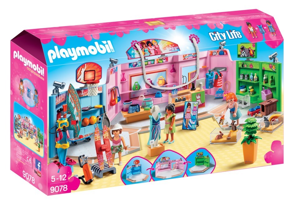 Playmobil City Life - Shopping Plaza
