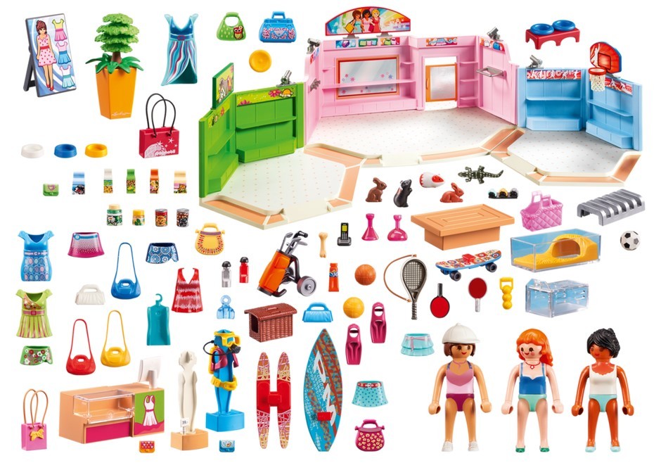 Playmobil City Life - Shopping Plaza